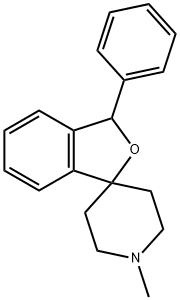 1'-Methyl-3-phenylspiro[isobenzofuran-1(3H),4'-piperidine] Struktur