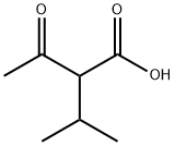 2-Acetyl-3-methylbutyric acid Struktur