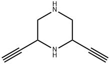 Piperazine, 2,6-diethynyl- (9CI) Struktur