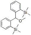 (2-(Methoxy[2-(trimethylsilyl)phenyl]methyl)phenyl)(trimethyl)silane Struktur