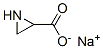 2-Aziridinecarboxylic acid sodium salt Struktur