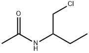 N-[1-(CHLOROMETHYL)PROPYL]ACETAMIDE Struktur