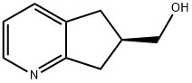 5H-Cyclopenta[b]pyridine-6-methanol,6,7-dihydro-,(6R)-(9CI) Struktur