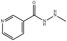 3-Pyridinecarboxylicacid,2-methylhydrazide(9CI) Struktur