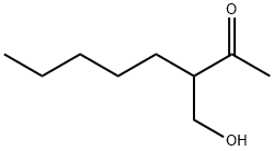 3-(hydroxymethyl)octan-2-one Struktur