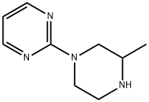 Pyrimidine, 2-(3-methyl-1-piperazinyl)- (9CI) Struktur