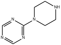 1-(1,3,5-TRIAZIN-2-YL)PIPERAZINE Struktur