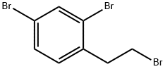 1-(2-bromoethyl)-2,4-dibromobenzene Struktur