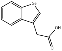 3-(BENZO[B]SELENYL)ACETIC ACID Struktur