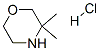 3,3-Dimethylmorpholine hydrochloride Struktur