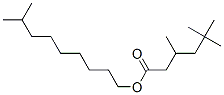 isodecyl 3,5,5-trimethylhexanoate Struktur