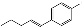 Benzene, 1-fluoro-4-(1E)-1-pentenyl- (9CI) Struktur