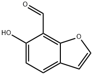 7-Benzofurancarboxaldehyde,  6-hydroxy- Struktur