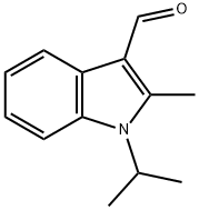 1H-Indole-3-carboxaldehyde,2-methyl-1-(1-methylethyl)-(9CI) Struktur