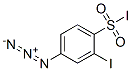 diazodiiodosulfanilic acid Struktur