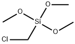 Chloromethyltrimethoxysilane Struktur