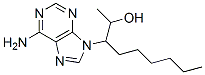 9-(2-hydroxy-3-nonyl)adenine Struktur