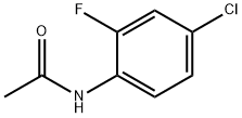 4'-CHLORO-2'-FLUOROACETANILIDE Struktur