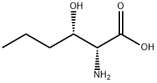 (2R,3S)-2-AMINO-3-HYDROXY-HEXANOIC ACID Struktur