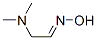 2-(N,N-Dimethylamino)acetaldehyde oxime Struktur
