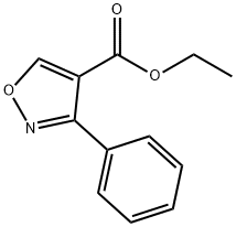 4-Isoxazolecarboxylicacid,3-phenyl-,ethylester(7CI,9CI) Struktur