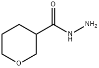 2H-Pyran-3-carboxylicacid,tetrahydro-,hydrazide(9CI) Struktur