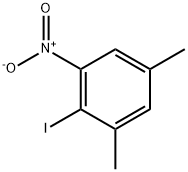 1-Iodo-2,4-diMethyl-6-nitrobenzene Struktur