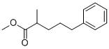 2-METHYL-5-PHENYL-PENTANOIC ACID METHYL ESTER Struktur