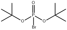 Bromidophosphoric acid di(tert-butyl) ester Struktur