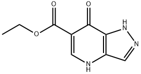 4,7-Dihydro-7-oxo-1H-pyrazolo[4,3-b]pyridine-6-carboxylic acid ethyl ester Struktur