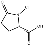 1-chloro-5-oxo-L-proline Struktur