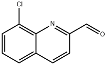 8-CHLORO-QUINOLINE-2-CARBALDEHYDE Struktur