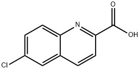 6-CHLOROQUINOLINE-2-CARBOXYLIC ACID Struktur