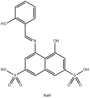 Natriumhydrogen-4-hydroxy-5-(salicylidenamino)naphthalin-2,7-disulfonat