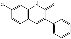 7-CHLORO-3-PHENYL-2-QUINOLINOL Struktur