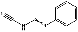 N-PHENYL-N'-CYANOFORMAMIDINE Struktur