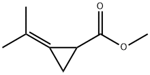 Cyclopropanecarboxylic acid, (1-methylethylidene)-, methyl ester (9CI) Struktur