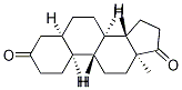 (5R,8R,9R,10S,13S,14S)-13-Methyldodecahydro-1H-cyclopenta[a]phenanthrene-3,17(2H,4H)-dione Struktur