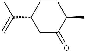 (+)-DIHYDROCARVONE Struktur