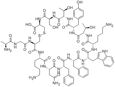 [TYR11 ]-SOMATOSTATIN Struktur