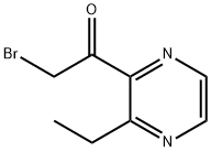 Ethanone, 2-bromo-1-(3-ethylpyrazinyl)- (9CI) Struktur