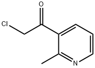 Ethanone, 2-chloro-1-(2-methyl-3-pyridinyl)- (9CI) Struktur