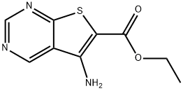 Ethyl 5-AMinothieno[2,3-d]pyriMidine-6-carboxylate Struktur