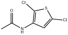 N-(2,5-dichloro-3-thienyl)acetamide Struktur