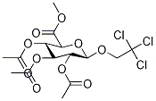 Trichloroethyl β-D-Glucopyranosiduronic Acid Methyl Ester Triacetate Struktur