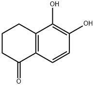 5,6-DIHYDROXY-1-TETRALONE Struktur