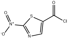 5-Thiazolecarbonylchloride,2-nitro-(9CI) Struktur