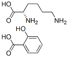 lysine salicylate Struktur