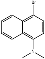 1-BROMO-4-(DIMETHYLAMINO)NAPHTHALENE Struktur