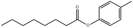 N-OCTANOIC ACID P-TOLYL ESTER Struktur